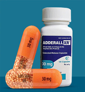 Buy Adderall (DEXTROAMPHETAMINE-AMPHETAMINE) 30mg XR Capsules x 1's-Online at ADHD Pharmacy UK