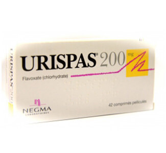 Buy Urispas (Flavoxate) 200mg Tablets x 1's-Online at ADHD Pharmacy UK