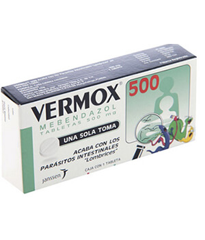 Buy Vermox (Mebendazole) 500mg  x 1's-Online at ADHD Pharmacy UK