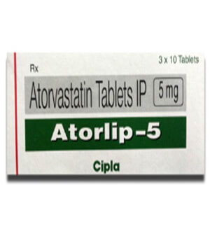 Buy Atorlip (Atorvastatin) 5mg x 1's-Online at ADHD Pharmacy UK