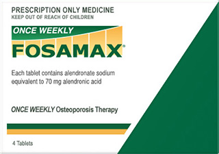 Buy Fosamax (Alendronate) 70mg Tablets  x 1's-Online at ADHD Pharmacy UK