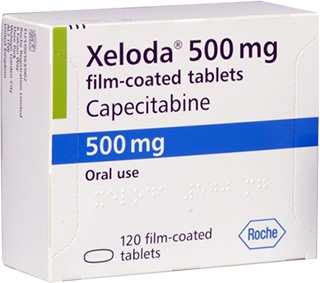 Buy Xeloda (Capecitabine) 500mg Tablets  x 1's-Online at ADHD Pharmacy UK